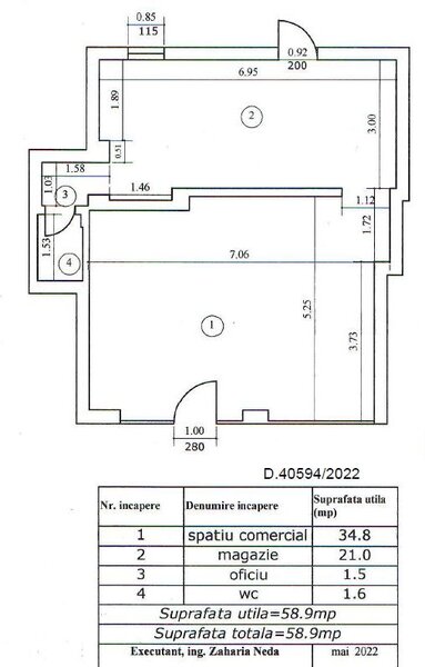 Basarabia chiar vav stadionul National, parter bloc, spatiu cu vitrina,